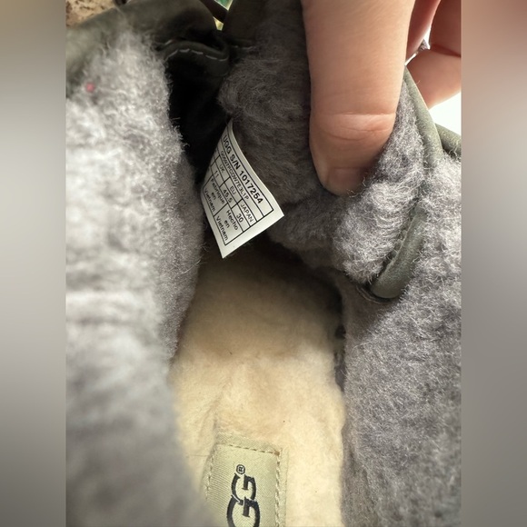 UGG MEN NEUMEL WATERPROOF CHARCOAL LEATHER SHOE US 12 NWOT - Picture 5 of 9